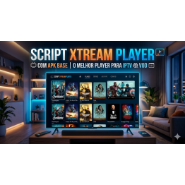 Script Xtream Player + Base Apk