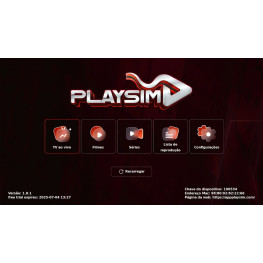 PlaySim 3 telas 30 dias