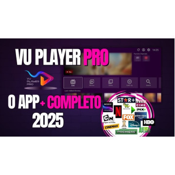 SCRIPT VU PLAYER PRO COM APK VIA MAC 100% FUNCIONAL 